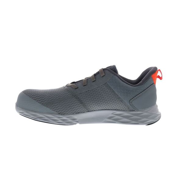 Reebok Work Mens Astroride Strike Composite Toe Static Dissipative Gray Shoes (N - Picture 5 of 7